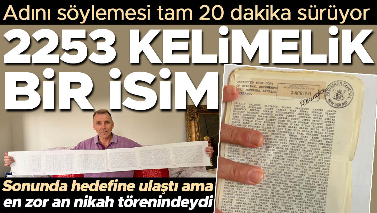 adini soylemesi tam 20 dakika suruyor 2253 kelimelik bir isim sonunda hedefine ulasti ama en zor an nikah torenindeydi p4DiQHiW.jpg